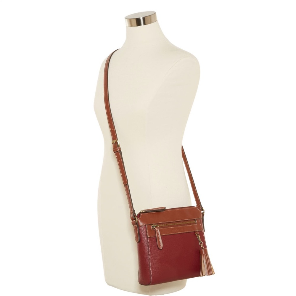 St. John's Bay Quincy Crossbody Bag/  Classic Red